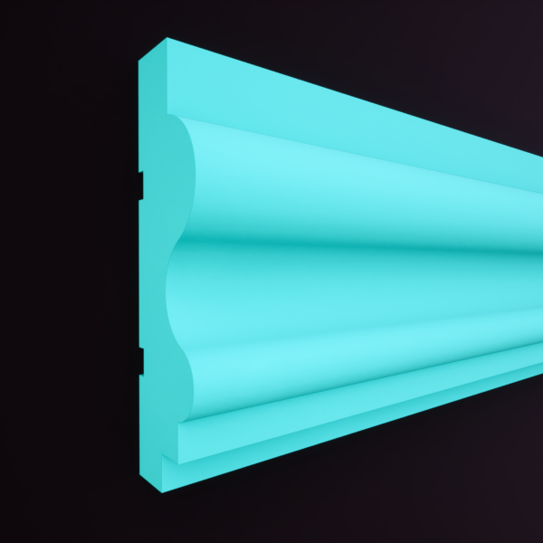 Brau decorativ, dimensiune 90x25x1200 XPS