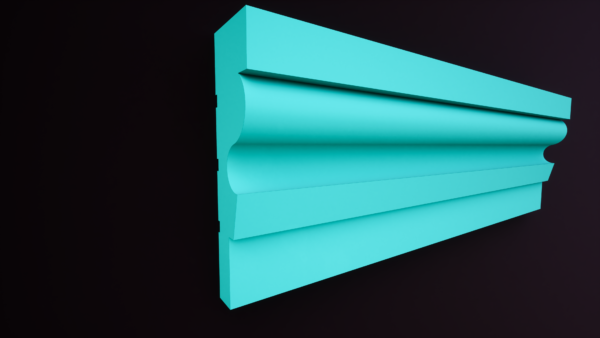 Ancadrament decorativ, dimensiune 130x35x1200 XPS