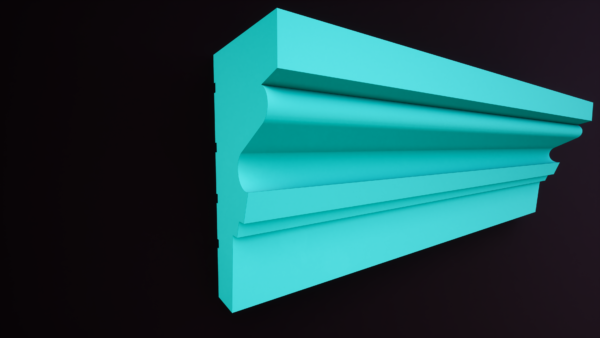 Ancadrament decorativ, dimensiune 130x60x1200 XPS