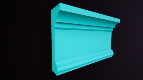 Ancadrament decorativ, dimensiune 240x80x1200 XPS