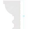 Ancadrament decorativ 165x90 XPS 1.2 m