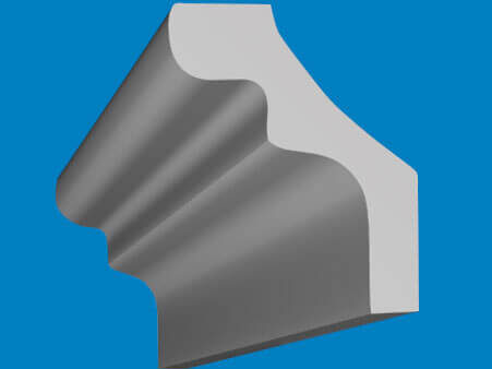 Cornisa din polistiren extrudat D 50, dimensiuni 50x40x2000mm