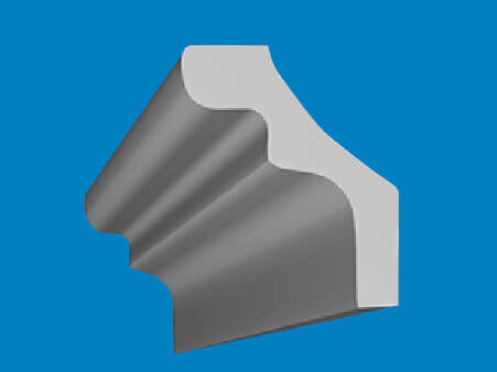Cornisa din polistiren extrudat F 40, dimensiuni 36x30x2000mm