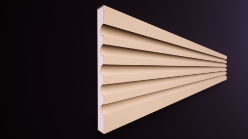 Panou decorativ din polistiren expandat cu rasina minerala, dimensiune 320x30mm, lungime 2000mm