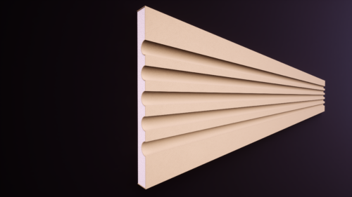 Panou decorativ din polistiren expandat cu rasina minerala, dimensiune 360x30mm, lungime 2000mm