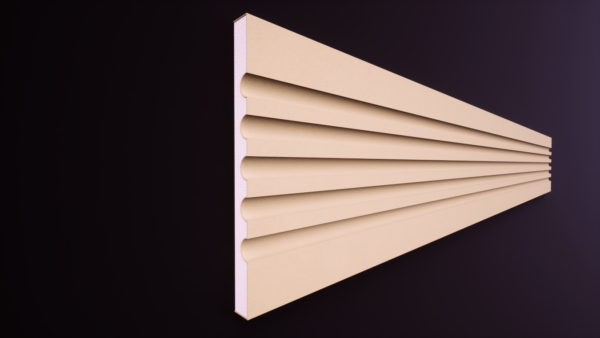 Panou decorativ din polistiren expandat cu rasina minerala, dimensiune 370x30mm, lungime 2000mm