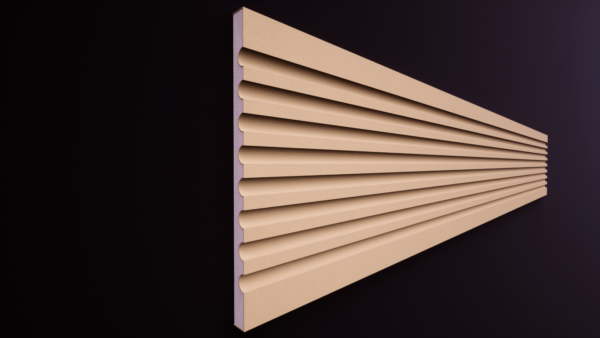 Panou decorativ din polistiren expandat cu rasina minerala, dimensiune 500x30mm, lungime 2000mm