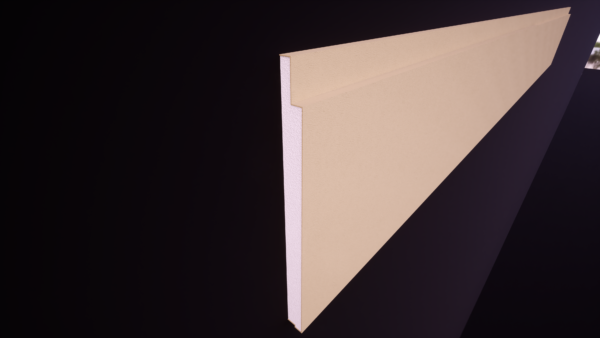 Panou decorativ din polistiren expandat acoperit cu rasina minerala, dimensiune 400x30mm, lungime 2000mm