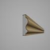 Brâu decorativ din polistiren expandat cu rasina minerala 100x30 A