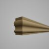 Brâu decorativ din polistiren expandat cu rasina minerala 100x30 A