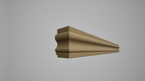 Brâu decorativ din polistiren expandat cu rasina minerala 100x30 B