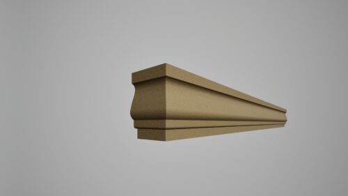 Brâu decorativ din polistiren expandat cu rasina minerala 100x30
