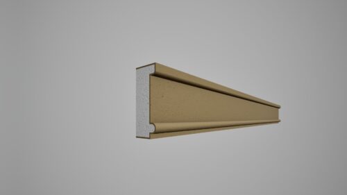Brâu decorativ din polistiren expandat cu rasina minerala 100x40 B