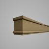 Brâu decorativ din polistiren expandat cu rasina minerala 100x40 B
