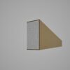 Brâu decorativ din polistiren expandat cu rasina minerala 100x70