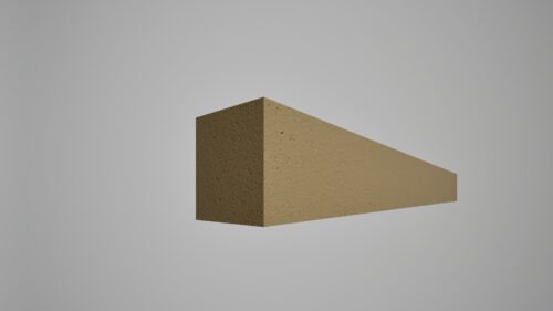 Brâu decorativ din polistiren expandat cu rasina minerala 100x70