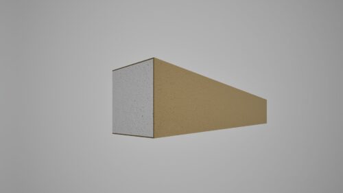 Brâu decorativ din polistiren expandat cu rasina minerala 120x120