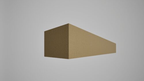 Brâu decorativ din polistiren expandat cu rasina minerala 120x120