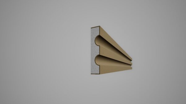 Brâu decorativ din polistiren expandat cu rasina minerala 130X30
