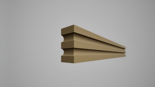 Brâu decorativ din polistiren expandat cu rasina minerala 130X30