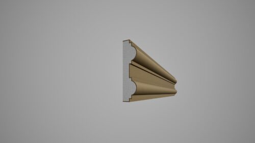 Brâu decorativ din polistiren expandat cu rasina minerala 180x45