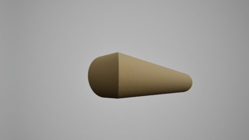 Brâu decorativ din polistiren expandat cu rasina minerala 200x100 D