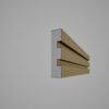 Brâu decorativ din polistiren expandat cu rasina minerala 240x60