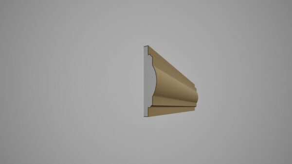 Brâu decorativ din polistiren expandat cu rasina minerala 250x50