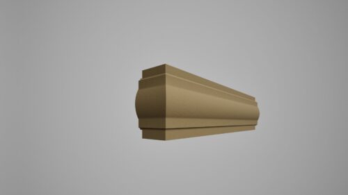 Brâu decorativ din polistiren expandat cu rasina minerala 250x50
