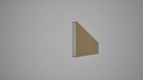 Brâu decorativ din polistiren expandat cu rasina minerala 300x40