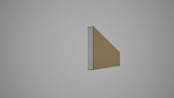 Brâu decorativ din polistiren expandat cu rasina minerala 300x40