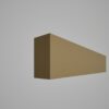 Brâu decorativ din polistiren expandat cu rasina minerala 300x40