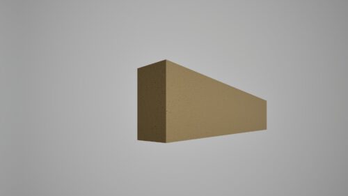 Brâu decorativ din polistiren expandat cu rasina minerala 300x40