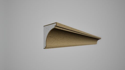 Brâu decorativ din polistiren expandat cu rasina minerala 70x55