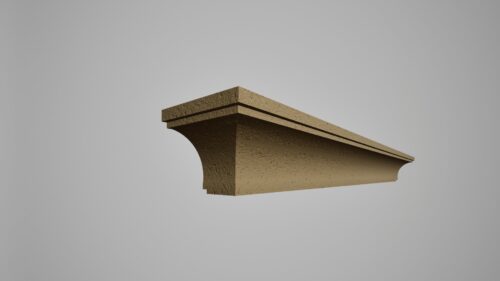 Brâu decorativ din polistiren expandat cu rasina minerala 70x55