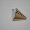 Brâu decorativ din polistiren expandat cu rasina minerala 90x40 A