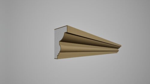 Ancadrament decorativ din polistiren expandat cu rasina minerala  105x65
