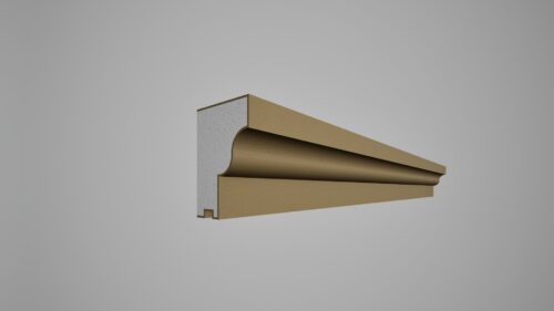 Ancadrament decorativ din polistiren expandat cu rasina minerala  110x70