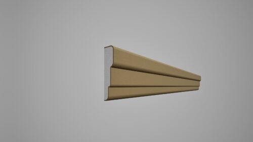 Ancadrament decorativ din polistiren expandat cu rasina minerala  120x30