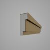 Ancadrament decorativ din polistiren expandat cu rasina minerala  120x50