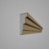 Ancadrament decorativ din polistiren expandat cu rasina minerala  120x50 B