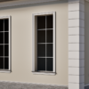 Ancadrament decorativ din polistiren expandat cu rasina minerala  120x50 B
