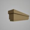 Ancadrament decorativ din polistiren expandat cu rasina minerala  120x50
