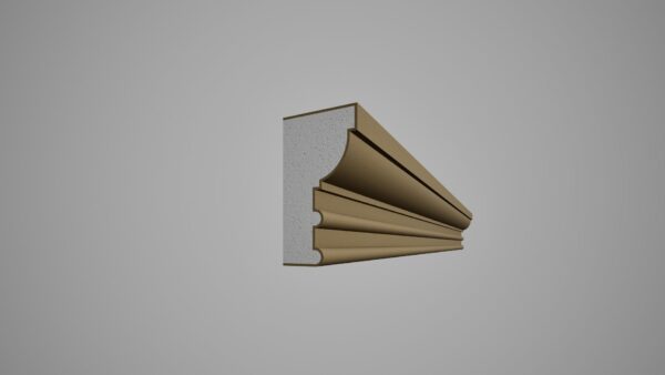 Ancadrament decorativ din polistiren expandat cu rasina minerala  120x65