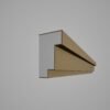 Ancadrament decorativ din polistiren expandat cu rasina minerala  120x70 A