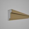 Ancadrament decorativ din polistiren expandat cu rasina minerala  120x70 A