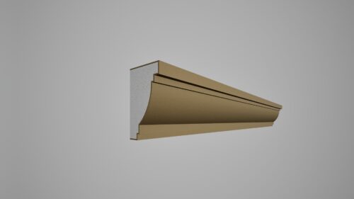 Ancadrament decorativ din polistiren expandat cu rasina minerala  120x70