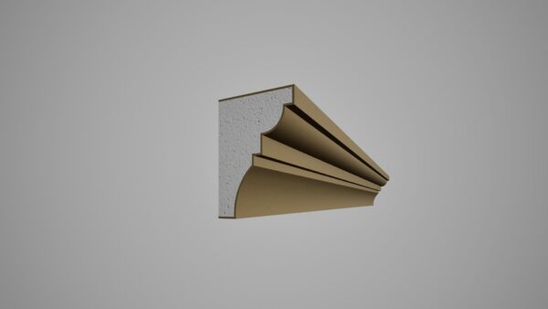 Ancadrament decorativ din polistiren expandat cu rasina minerala  120x80 B