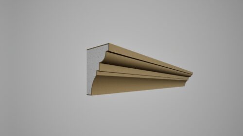 Ancadrament decorativ din polistiren expandat cu rasina minerala  120x80 B