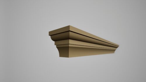 Ancadrament decorativ din polistiren expandat cu rasina minerala  120x80 B